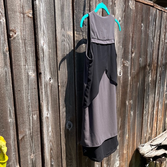 Ro & De V-Neck Contrast Tunic Dress size small - Picture 13 of 17